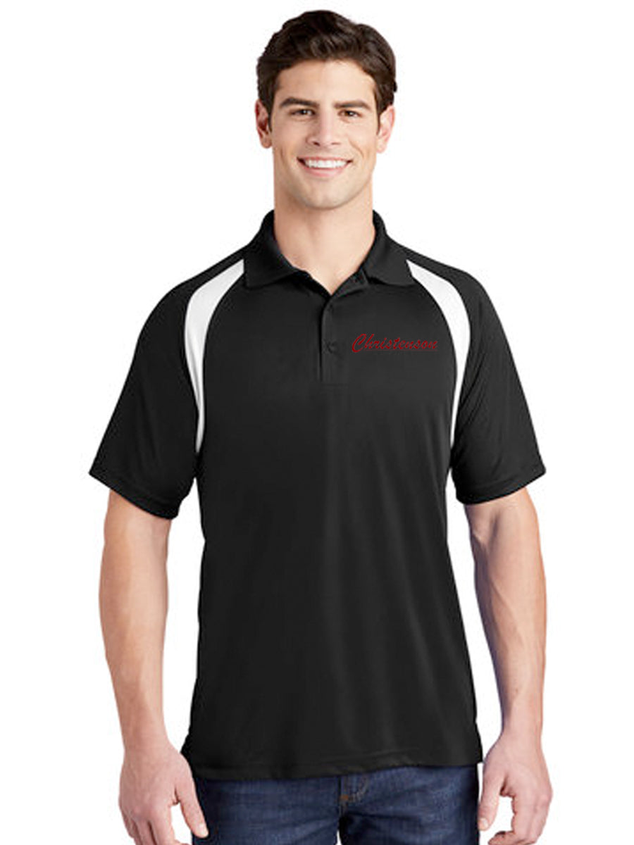 Sport-Tek® Dry Zone® Colorblock Raglan Polo