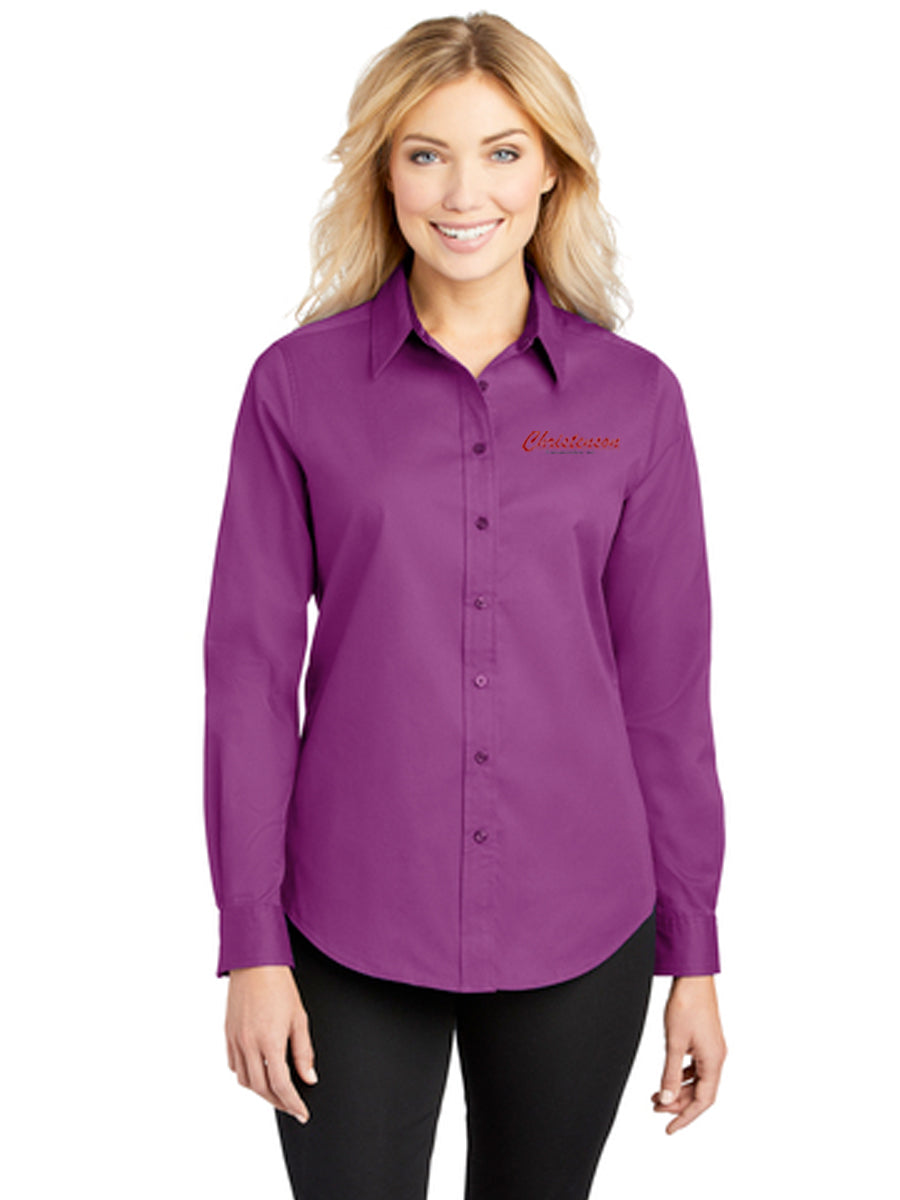 Port Authority® Ladies Long Sleeve Easy Care Shirt