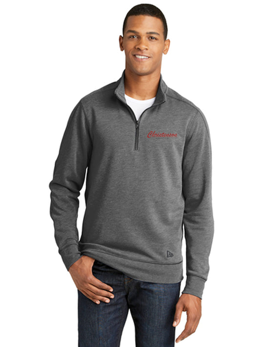 New Era® Tri-Blend Fleece 1/4-Zip Pullover