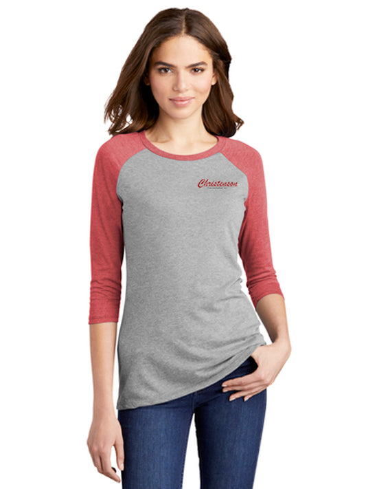 District ® Women’s Perfect Tri ® 3/4-Sleeve Raglan