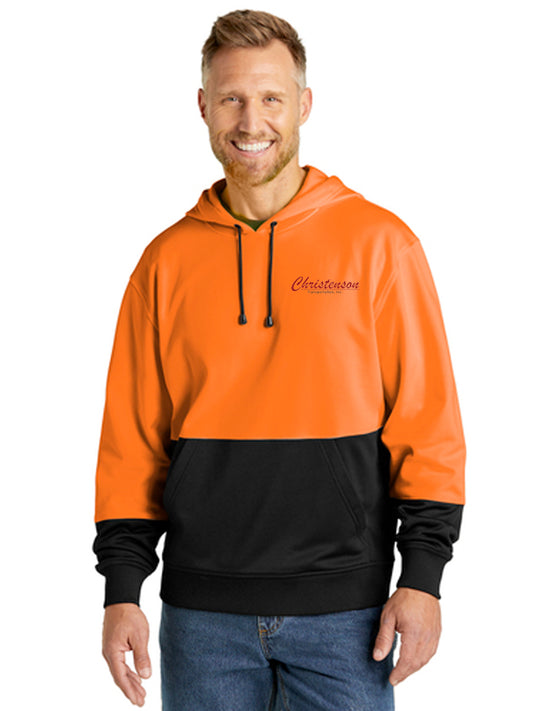 CornerStone® Enhanced Visibility Fleece Pullover Hoodie