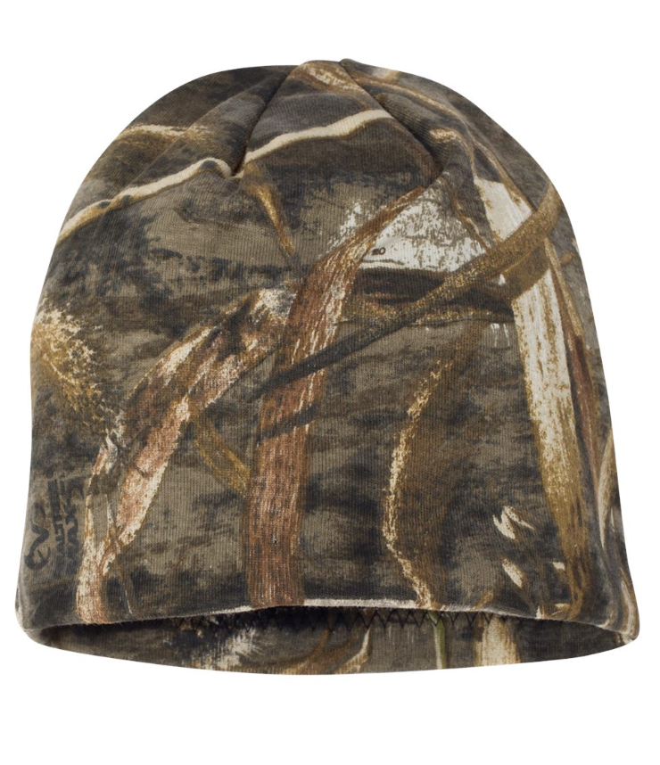 Kati - 8" Camo Knit Beanie - LCB08