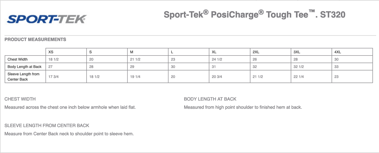 Sport-Tek® PosiCharge® Tough Tee®