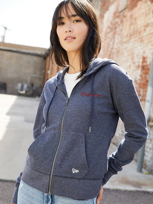 New Era® Ladies Thermal Full-Zip Hoodie