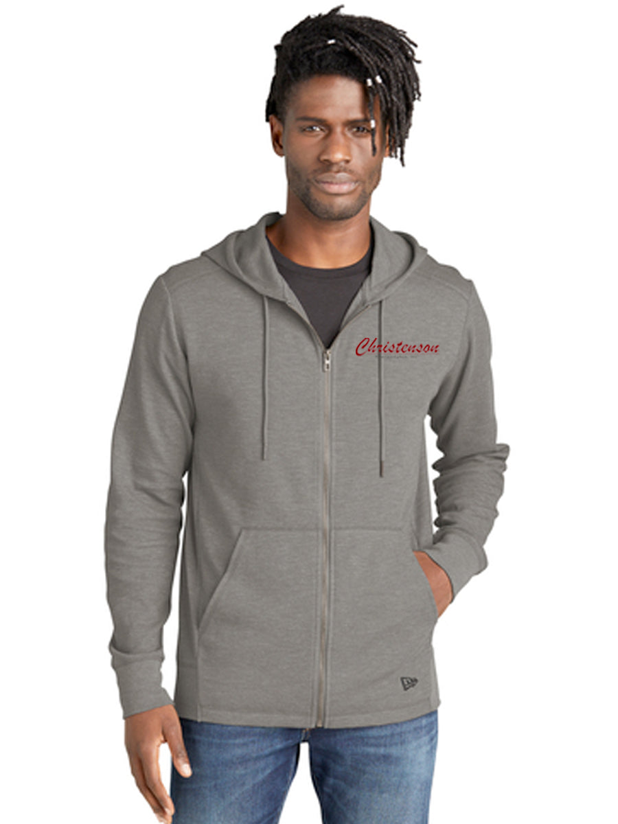 New Era® Thermal Full-Zip Hoodie